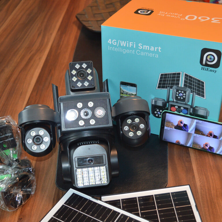 220G 4G Sim Kartlı Solar Panelli Güvenlik Kamerası