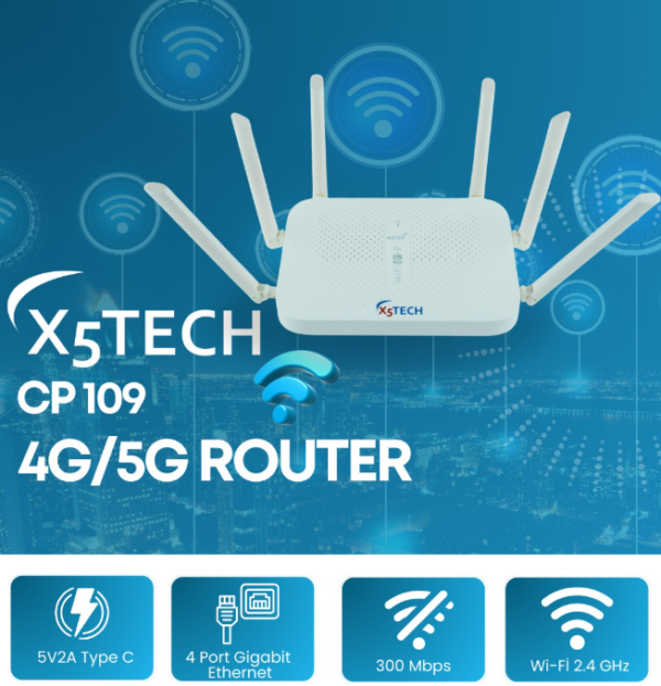 X5Tech CP109 Pro 4G Modem 6 Antenli Wifi 6 Wireless Router – X5Tech ...