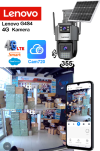Lenovo G4S4 Smart 4G Kamera Solar