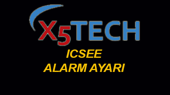 icsee kamera alarm ayarları