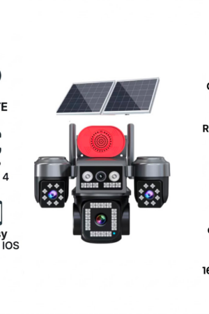 X5Tech 84-GZ 4G Sim Kartlı Solar Panelli Güvenlik Kamerası